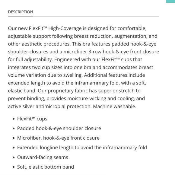 *new* x 2 Recovery Post Op Compression Garment B16-40D-H Beige - Picture 3 of 4